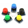 12x12mm Push Buton Switch Modül Siyah Kapak 1 Adet