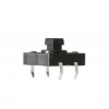 12x12x7.3mm 4 Pinli Siyah Push Buton - Tact Switch