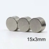 15X3mm Neodyum Güçlü Mıknatıs - Neodim Magnet