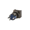 16mm 24V Sarı Anahtarlı Kare Buton CD-AF-11DZ/24V/Y