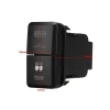 2li ON-OFF Anahtar Mavi Işıklı 5-Kablolu 12V 3A - Led Light Bar + Driving Lights