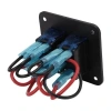 2li ON-OFF Mavi Işıklı Anahtar Switch Panel 12V-24V