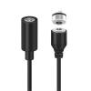 2-Pin 10mm Kablolu Pogo Pin Manyetik Konnektör Takımı - DC Soketli