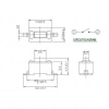 2 Pinli 3x6x4.3mm SMD Buton