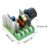 2000W Dimmer Hız Kontrol Kartı