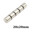 20x20mm Neodyum Güçlü Mıknatıs - Neodim Magnet
