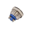 22mm Düz Yaylı Metal Buton