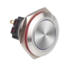 28B-P1 28mm Düz Yaylı Metal Buton