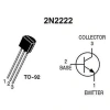 2N2222 - TO92 NPN Transistör