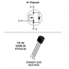 2N7000 Transistör N Kanallı MOSFET - TO92