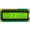 2x16 LCD EKRAN - Yeşil