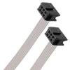 2x3 6 Pin Dişi-Dişi Flat Kablo - 50cm