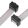 2x4 8 Pin Dişi-Dişi Flat Kablo - 50cm