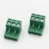 3 Pin 5.08mm Dişi Geçmeli Yeşil Klemens