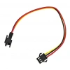 3-Pin SM 2.54mm Dişi - Erkek Uzatma Kablosu - 20cm