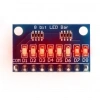 3,3V 5V 8-Bit Kırmızı LED Modülü - Katot