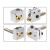 3D Yazıcı-Printer M6 1.75mm / 0.6mm V5-V6 Pirinç Nozzle