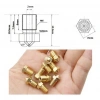 3D Yazıcı-Printer M6 1.75mm / 0.6mm V5-V6 Pirinç Nozzle