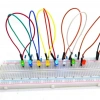 3mm Led Kırmızı Diyot Diffused 1 Adet