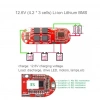 3S 25A BMS 18650 Li-ion Balans Pil Şarj Koruma