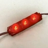 3W Mercekli Modül 3lü Led - Kırmızı 12V