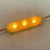 3W Mercekli Modül 3lü Led - Sarı 12V