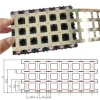 4lü Nikel Şerit Lehim 4P Punta Teli 67.6x0.15mm - 1 Metre
