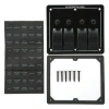4lü ON-OFF Kırmızı Işıklı Anahtar Switch Panel - Aşırı Akım Korumalı