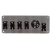 4lü ON-OFF Toggle Switch Panel - Motor Start Butonlu