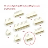 4 Pin JST-XH 2.54 Tunik Konnektör Erkek Eğik 90°