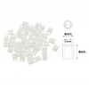 4x4mm Led Distans (Standoff) - Beyaz