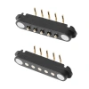 5-Pin 2.54mm 90C Pogo Pin Manyetik Konnektör Takımı