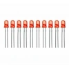 5mm 2V Kırmızı Led Paketi - 10 Adet