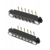 6-Pin 2.54mm 90C Pogo Pin Manyetik Konnektör Takımı