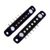 6-Pin 2.54mm 90C Pogo Pin Manyetik Konnektör Takımı - Kulaklı