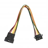 6-Pin SM 2.54mm Dişi - Erkek Uzatma Kablosu - 20cm