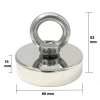 60mm Fishing Magnet - Neodyum Pot Mıknatıs