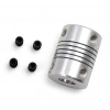 6.35x8mm Esnek Kaplin Alüminyum 3D Yazıcı CNC Uyumlu