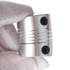 6.35x8mm Esnek Kaplin Alüminyum 3D Yazıcı CNC Uyumlu