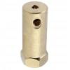 6mm Motor Şaftı ile Uyumlu Hex Tekerlek Kaplini