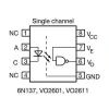 6N137 SOIC-8 Dijital Çıkışlı Optokuplör Entegresi
