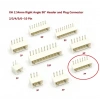 7 Pin JST-XH 2.54 Tunik Konnektör Erkek Eğik 90°