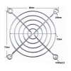80x80mm Fan Koruma Teli