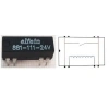 881-111 24V Reed Röle Tek Kontak N/O 24VDC 0.5A