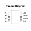 ACS714 30A SOIC-8 Smd Akım Sensörü Entegresi