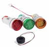AD22-22A 22mm Dijital Ampermetre 0-100A AC Kırmızı