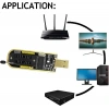 CH341A 24 25 Serisi EEPROM Flash BIOS USB Programlayıcı + SOIC8 Test Klipsi