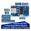 CH376S USB Modül - USB Bellek Okuyucu ve Flash Disk Desteği