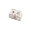 DB-8 C8 Erkek Power Soketi 90 Derece 22x12mm - Beyaz