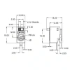 DC 2.5 / 3mm Jack Şase Pcb Tipi - On-Off Swichli